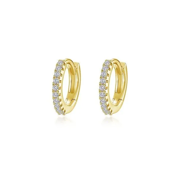GOLD PLATED CZ HOOPS Miller's Fine Jewelers Moses Lake, WA