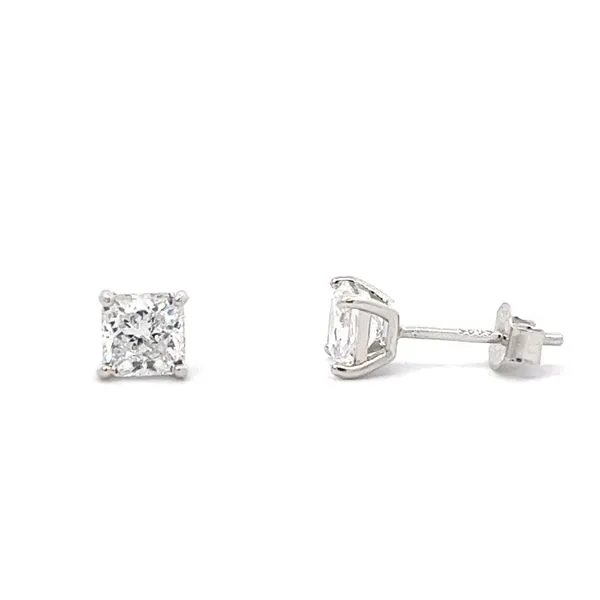 PRINCESS CUT CZ STUDS Miller's Fine Jewelers Moses Lake, WA