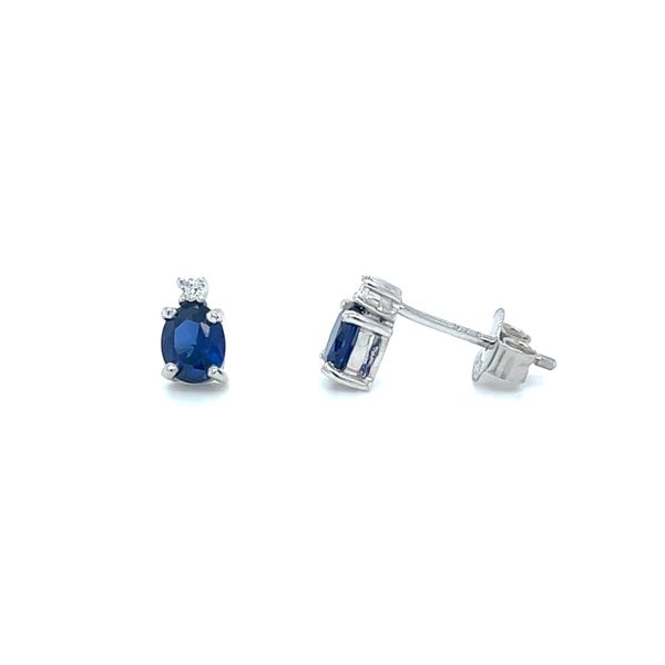 OVAL SAPPHIRE STUDS Miller's Fine Jewelers Moses Lake, WA
