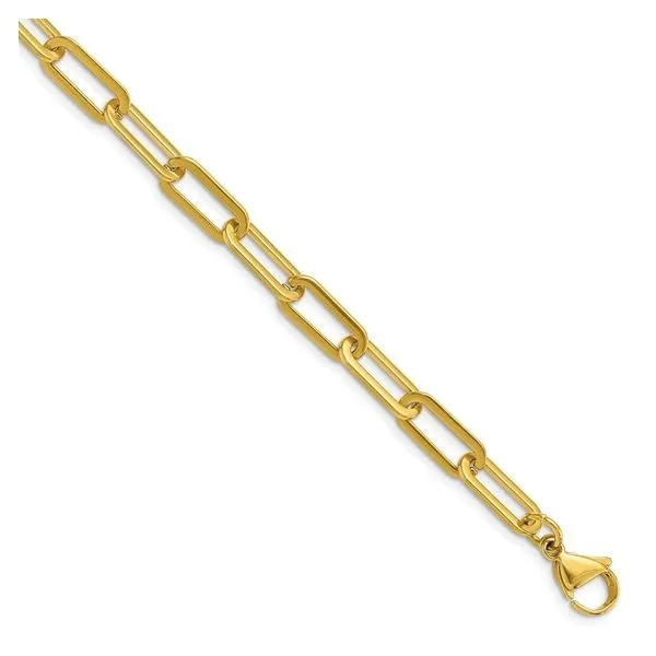 GOLD PLATED PAPERCLIP CHAIN Miller's Fine Jewelers Moses Lake, WA