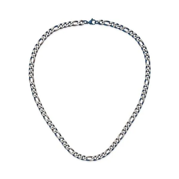 BLACK/BLUE FIGARO CHAIN Miller's Fine Jewelers Moses Lake, WA