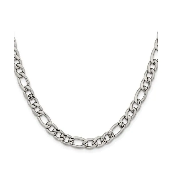 STAINLESS STEEL FIGARO CHAIN Miller's Fine Jewelers Moses Lake, WA