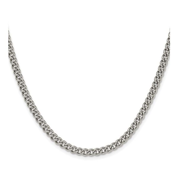 STAINLESS STEEL ROUND CURB CHAIN Miller's Fine Jewelers Moses Lake, WA