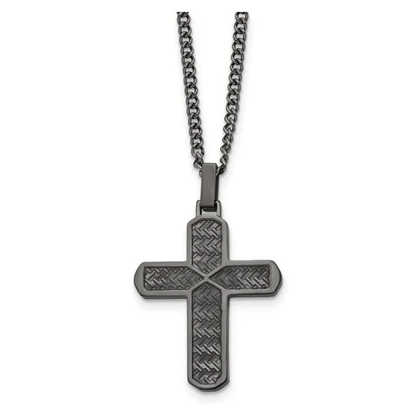 STAINLESS STEEL CROSS PENDANT Miller's Fine Jewelers Moses Lake, WA