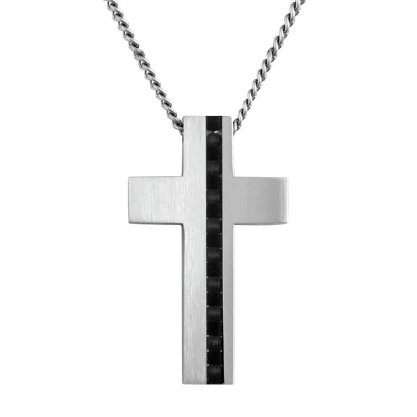 STAINLESS STEEL CROSS PENDANT Miller's Fine Jewelers Moses Lake, WA