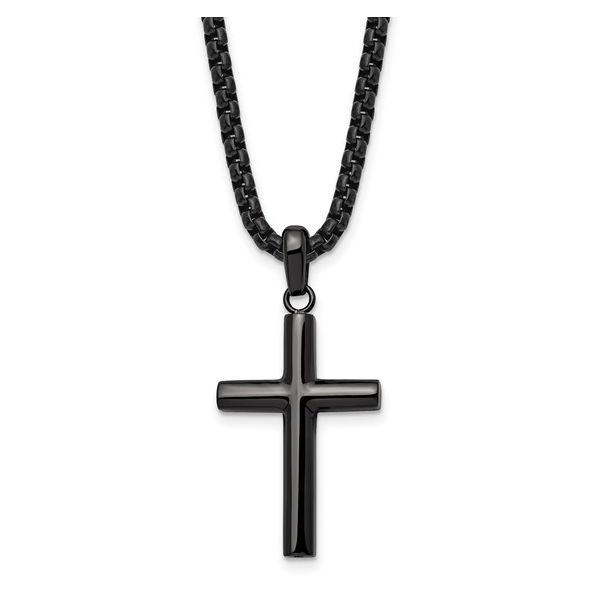 BLACK CROSS NECKLACE Miller's Fine Jewelers Moses Lake, WA