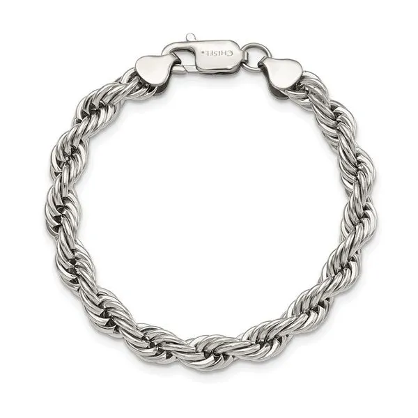STAINLESS STEEL ROPE BRACELET Miller's Fine Jewelers Moses Lake, WA