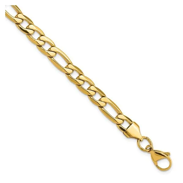 GOLD PLATED FIGARO BRACELET Miller's Fine Jewelers Moses Lake, WA
