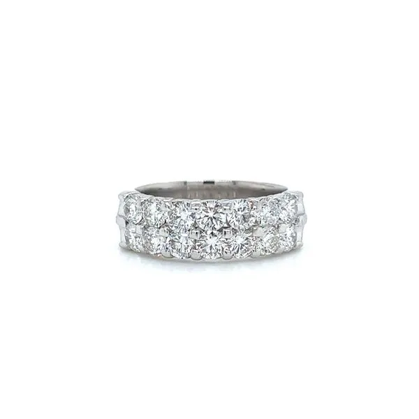 LABORATORY GROWN DOUBLE ROW DIAMOND BAND Miller's Fine Jewelers Moses Lake, WA