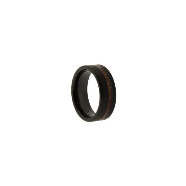 WOOD INLAY TUNGSTEN BAND SIZE 11.5 Miller's Fine Jewelers Moses Lake, WA