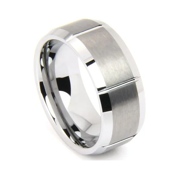 tungsten and ceramic wedding bands