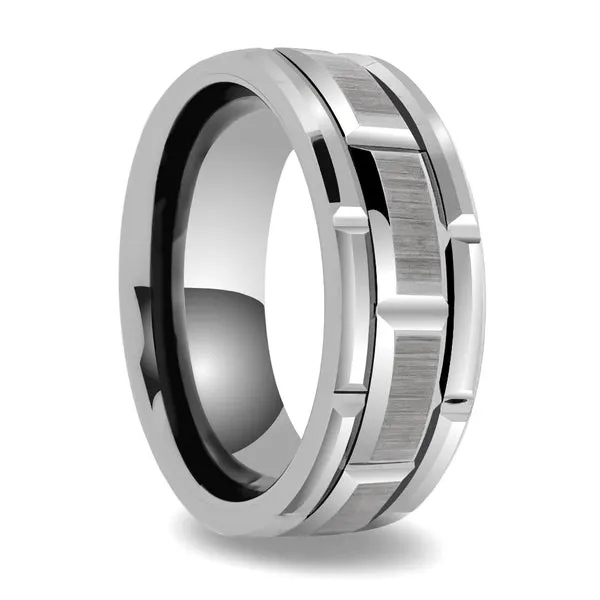 SILVER TONE TUNGSTEN BAND SIZE 11.5 Miller's Fine Jewelers Moses Lake, WA