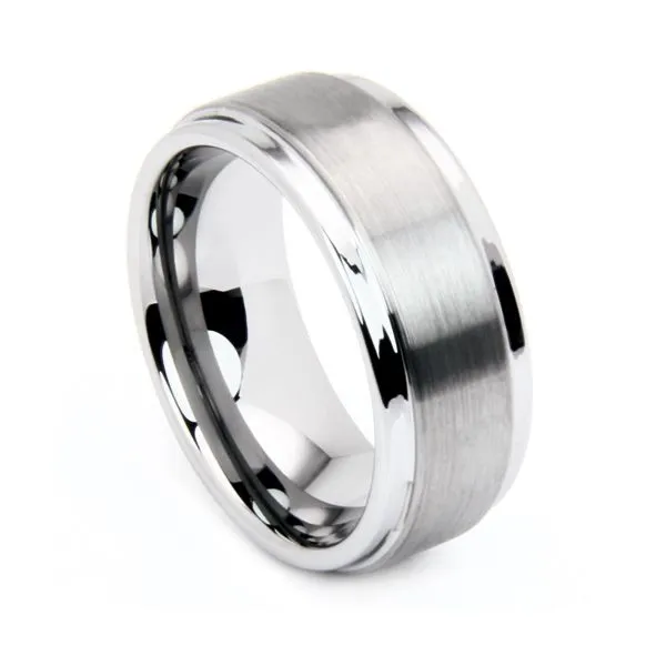 SILVER TONE TUNGSTEN BAND SIZE 9.5 Miller's Fine Jewelers Moses Lake, WA