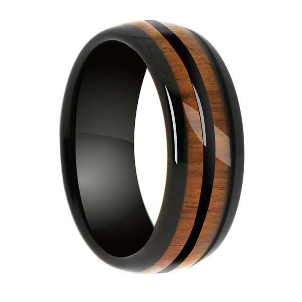 WOOD INLAY TUNGSTEN BAND SIZE 11 Miller's Fine Jewelers Moses Lake, WA