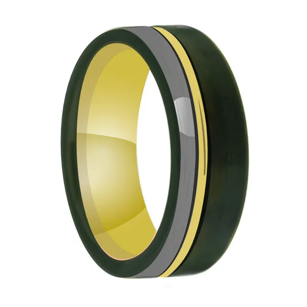 MULTICOLOR TUNGSTEN BAND SIZE 10 Miller's Fine Jewelers Moses Lake, WA