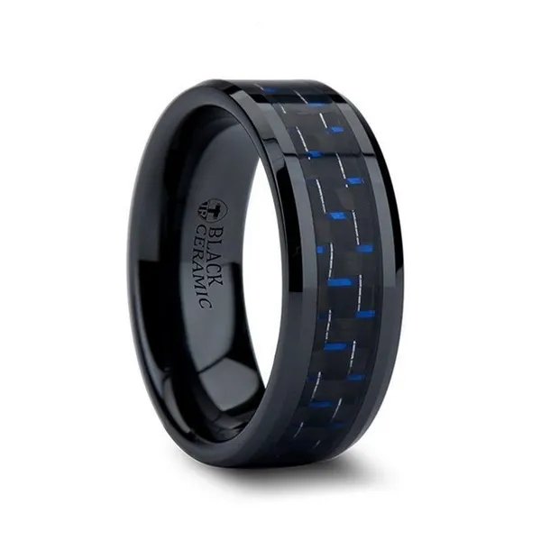 CARBON FIBER CERAMIC BAND Miller's Fine Jewelers Moses Lake, WA