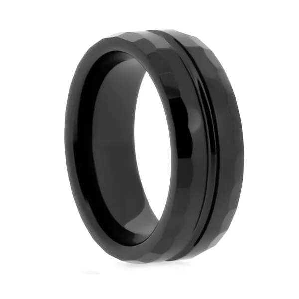 BLACK CERAMIC BAND SIZE 10 Miller's Fine Jewelers Moses Lake, WA