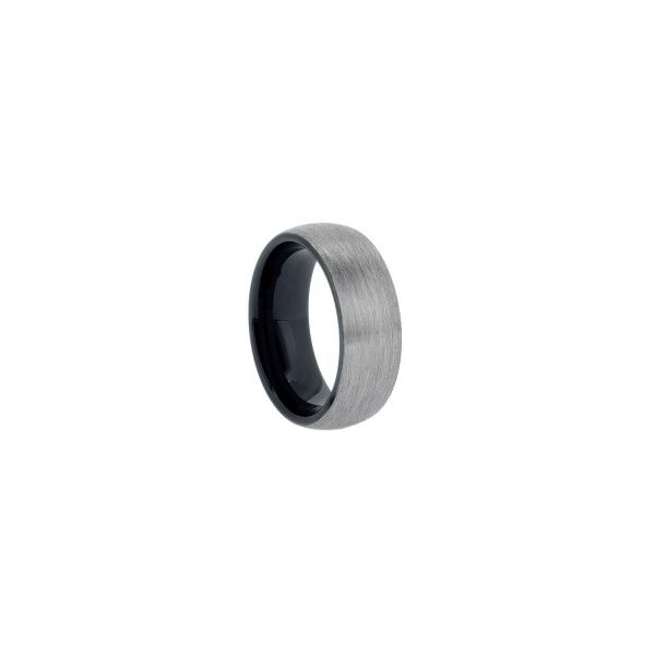 GREY & BLACK TUNGSTEN BAND SIZE 10.5 Miller's Fine Jewelers Moses Lake, WA