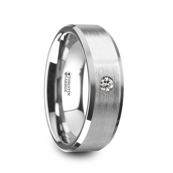 Tungsten and Ceramic Band Miller's Fine Jewelers Moses Lake, WA
