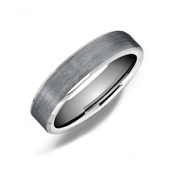 Tungsten and Ceramic Band Miller's Fine Jewelers Moses Lake, WA
