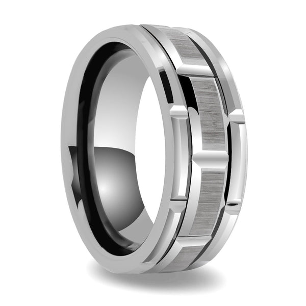 SILVER TONE TUNGSTEN BAND SIZE 12 Miller's Fine Jewelers Moses Lake, WA