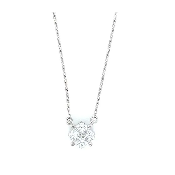 LABORATORY GROWN ASSCHER DIAMOND NECKLACE Miller's Fine Jewelers Moses Lake, WA