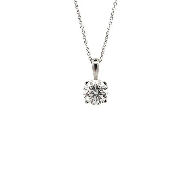 LAB GROWN DIAMOND SOLITAIRE NECKLACE Miller's Fine Jewelers Moses Lake, WA