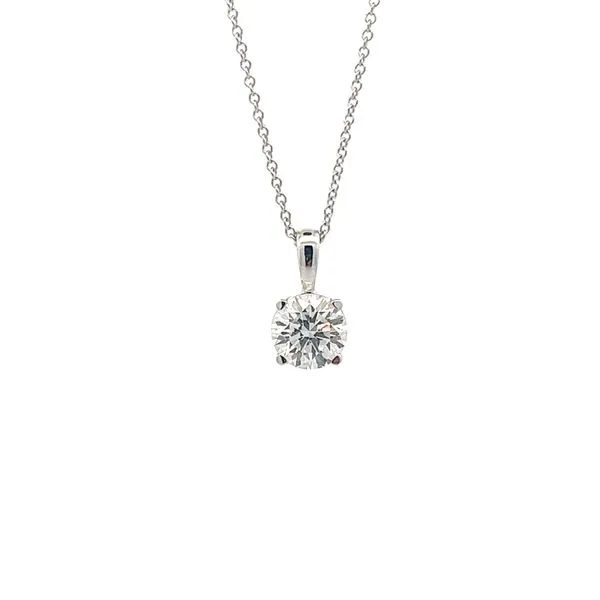 LAB GROWN DIAMOND SOLITAIRE NECKLACE Miller's Fine Jewelers Moses Lake, WA