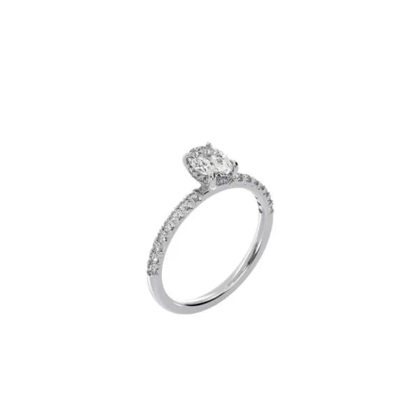 OVAL LAB GROWN DIAMOND RING Miller's Fine Jewelers Moses Lake, WA
