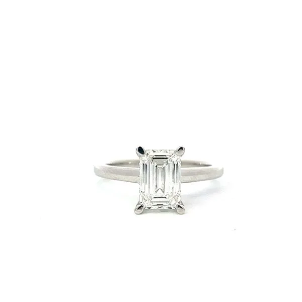 LAB GROWN EMERALD CUT DIAMOND RING similar item image