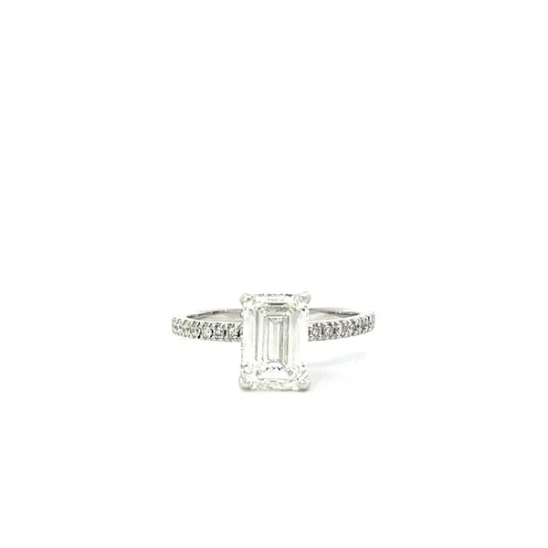 LAB GROWN EMERALD CUT DIAMOND RING Miller's Fine Jewelers Moses Lake, WA