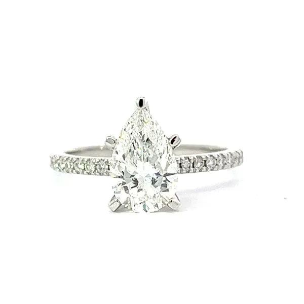 PEAR SHAPE LAB GROWN DIAMOND RING similar item image