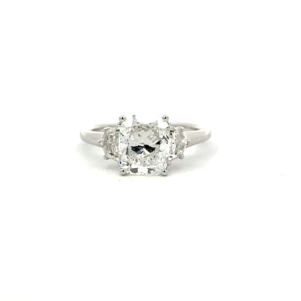 ELONGATED CUSHION & TRAPEZOID LAB GROWN DIAMOND RING similar item image