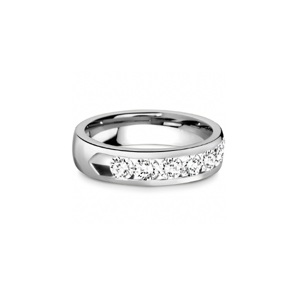 Diamond Wedding Band Sample (Special Order) Image 2 Miner's Den Jewelers Royal Oak, MI