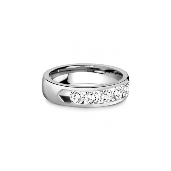 Diamond Wedding Band Sample (Special Order) Image 2 Miner's Den Jewelers Royal Oak, MI