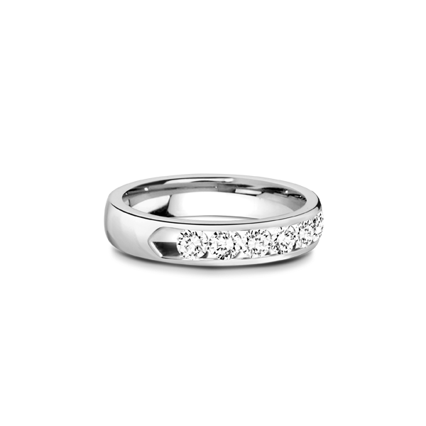 Diamond Wedding Band Sample (Special Order) Image 2 Miner's Den Jewelers Royal Oak, MI
