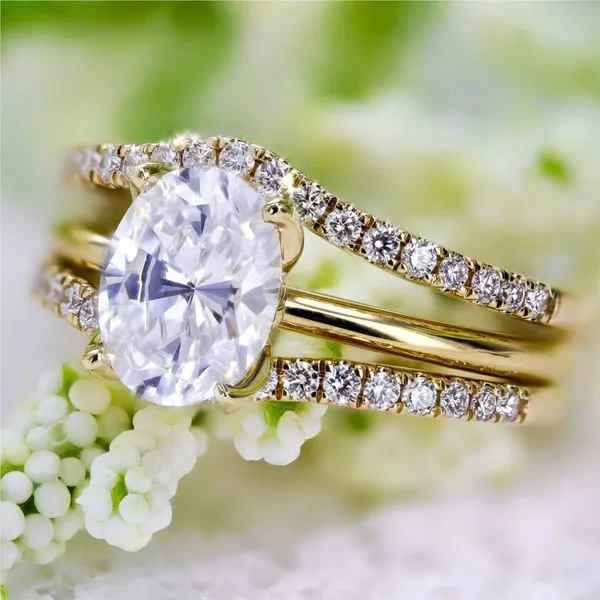 Diamond Contour Ring Guard Image 2 Miner's Den Jewelers Royal Oak, MI