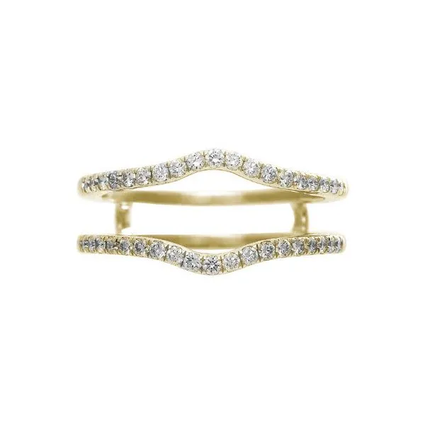 Diamond Contour Ring Guard Miner's Den Jewelers Royal Oak, MI