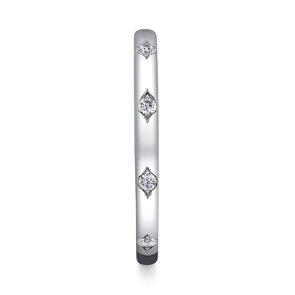 14K Two-Tone Diamond Band - 0.14ctw Image 4 Miner's Den Jewelers Royal Oak, MI
