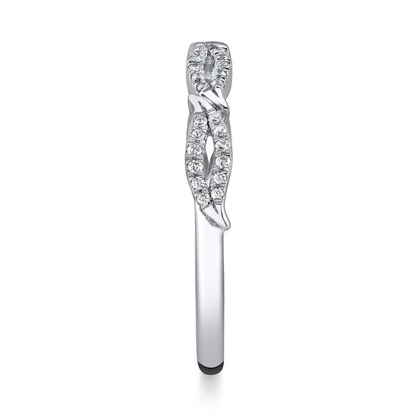 14K White Gold Diamond Band - 0.14ctw Image 3 Miner's Den Jewelers Royal Oak, MI