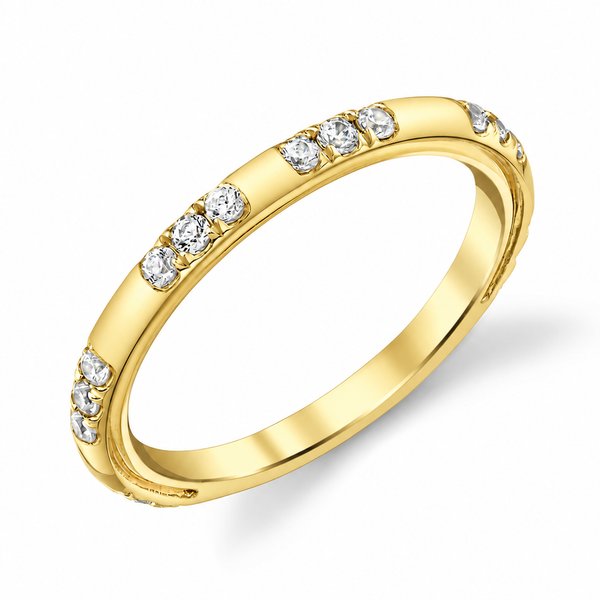 14K Yellow Gold Diamond Band - 0.31ctw Miner's Den Jewelers Royal Oak, MI