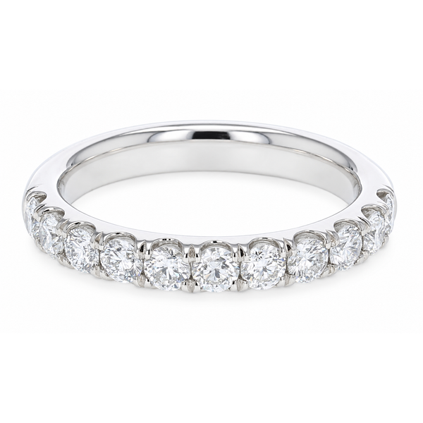14K White Gold Diamond Band - 0.75ctw Miner's Den Jewelers Royal Oak, MI