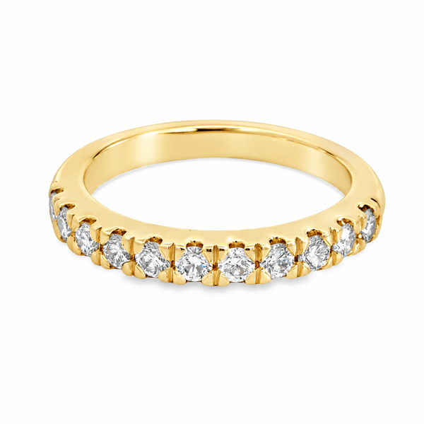 14K Yellow Gold Diamond Band - 0.48ctw Miner's Den Jewelers Royal Oak, MI