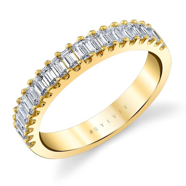 Baguette Diamond Wedding Band Miner's Den Jewelers Royal Oak, MI