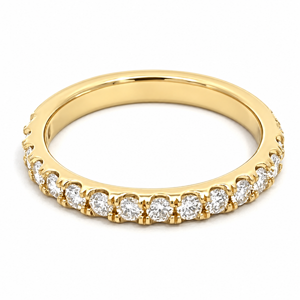 14K Yellow Gold Classic Diamond Band - 0.25ctw Miner's Den Jewelers Royal Oak, MI
