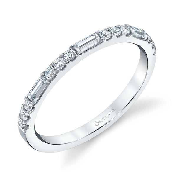 Vintage Baguette Wedding Band Miner's Den Jewelers Royal Oak, MI