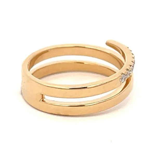 Modern Diamond Fashion Ring Image 2 Miner's Den Jewelers Royal Oak, MI