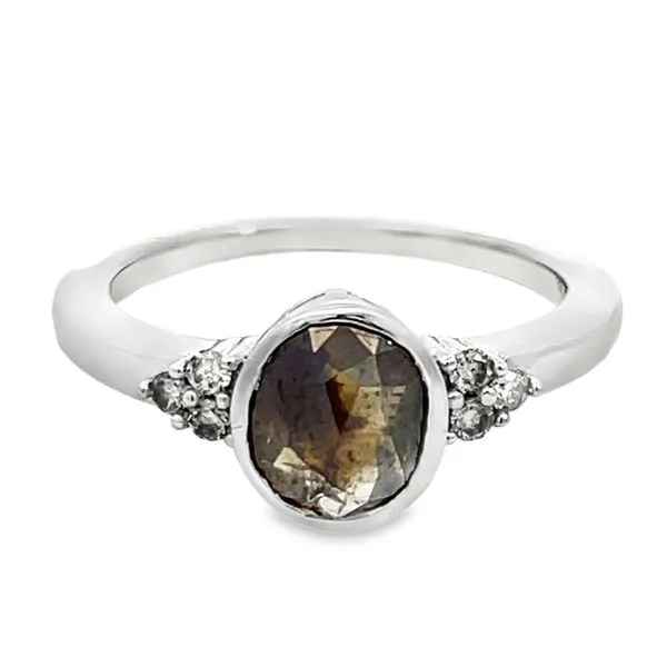 Salt and Pepper Diamond Ring Miner's Den Jewelers Royal Oak, MI