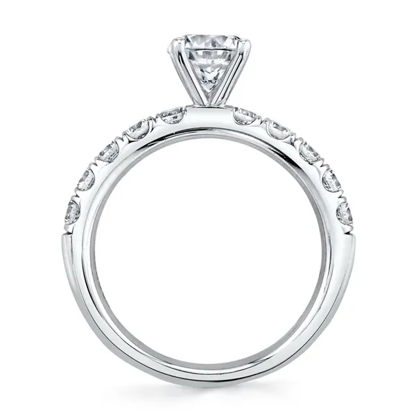 Classic Diamond Engagement Ring Setting Image 2 Miner's Den Jewelers Royal Oak, MI