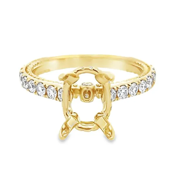 Engagement Ring Setting Image 2 Miner's Den Jewelers Royal Oak, MI